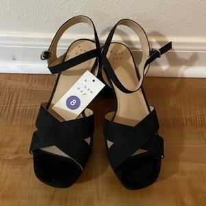 Black Platform Heels